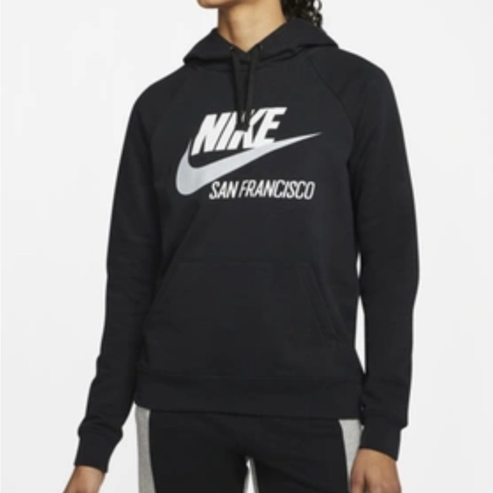 🆕 NIKE SPORTSWEAR ESSENTIAL WOMEN'S
PULLOVER HOODIE IN BLACK